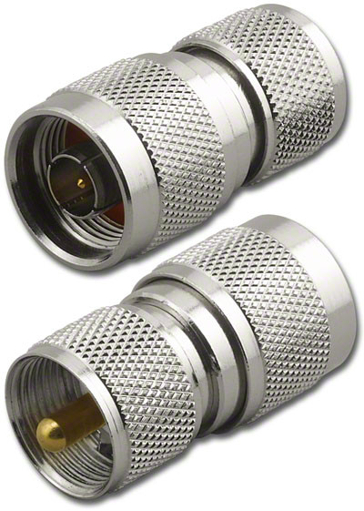 Type N-Male to UHF-Male Coaxial Adapter Connector ARS-G329