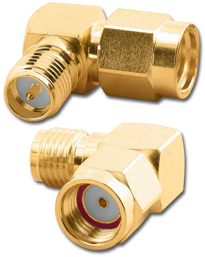 RP-SMA M/F Right Angle Elbow Coaxial Adapter (RPA-2486)