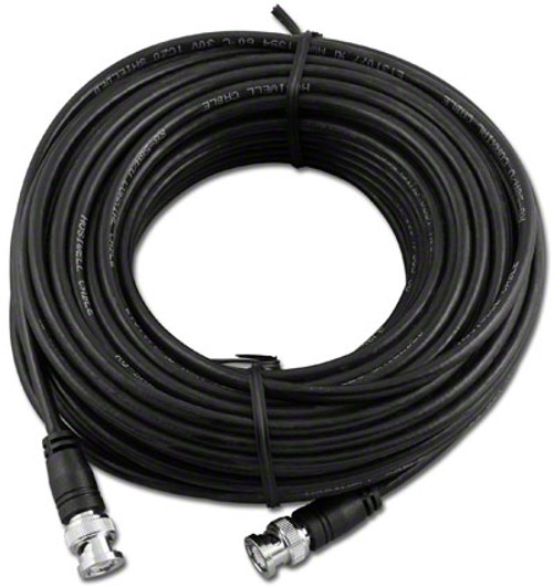 75-Foot RG58 Black Molded BNC Stranded Center Conductor Coaxial Cable