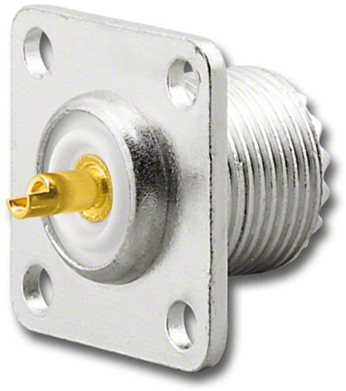 SO-239 Panel Mount UHF-Female Coaxial Connector