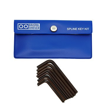 SS-408 - Bristol Spline Wrench - 9-Piece Set
