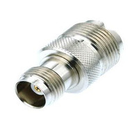 TNC-Female to UHF-Female Coaxial Adapter Connector