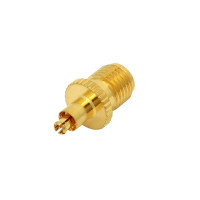 MC Plug to SMA Female Coaxial Adapter Connector - H401