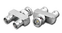 BNC Female-Male-Female 'Y' Coaxial Adapter BNC-7366-75