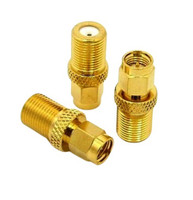 SMA-Male to Type F-Female Coaxial Adapter Connector