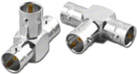 BNC All Female Tee 'T' Coaxial Adapter (BNC-3375-75)