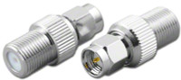 SMA-Male to Type F-Female Coaxial Adapter Connector - RFA-8782