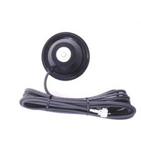 4-Inch - NMO Magnetic Antenna Mount - 17-Foot Cable with PL-259