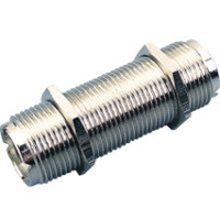 8-Inch - UHF-Female SO-239 Bulkhead Coaxial Connector - AT