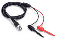 BNC-Male to Twin Red Black Mini-Grabber Clip Test Cable - ARS-4826