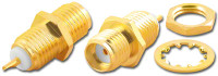 SMA Female Feed-Through Bulkhead Connector (SMA-2762)