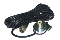 AM-210 - Radio Antenna Trunk Lip Mount PL-259 / SO-239 - 17 Foot Cable