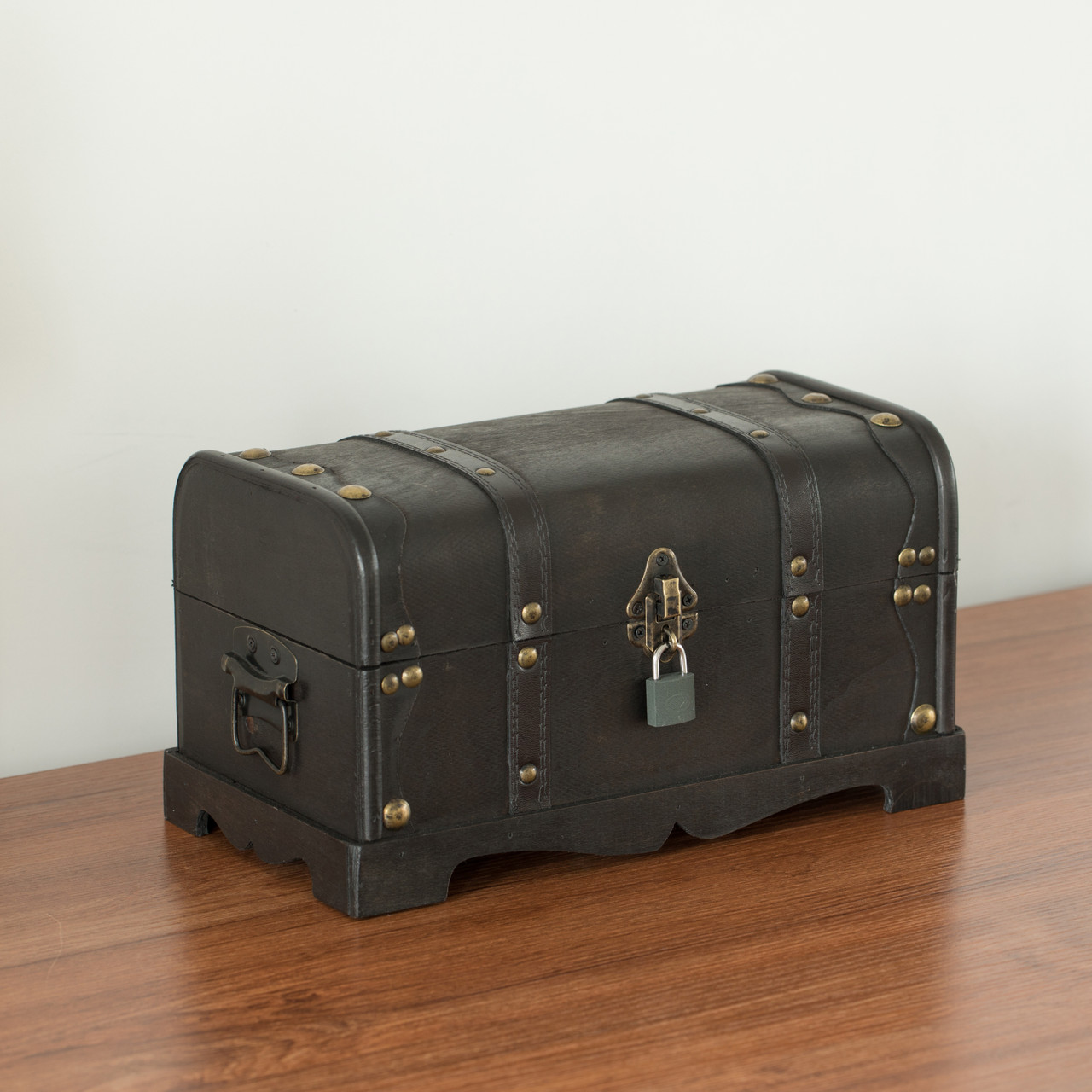 Buy Wholesale QI003026.P Small Pirate Style Wooden Treasure Chest