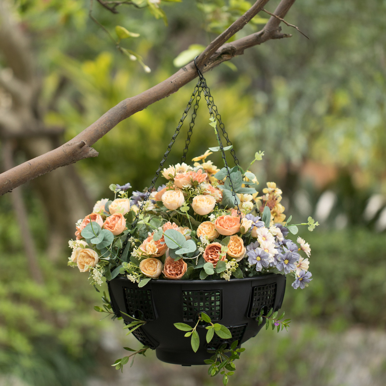 vintage hanging planter Vintage Coppercraft Guild Copper & Brass Hanging Planter with Brass Fe –  The Mustard Dandelion
