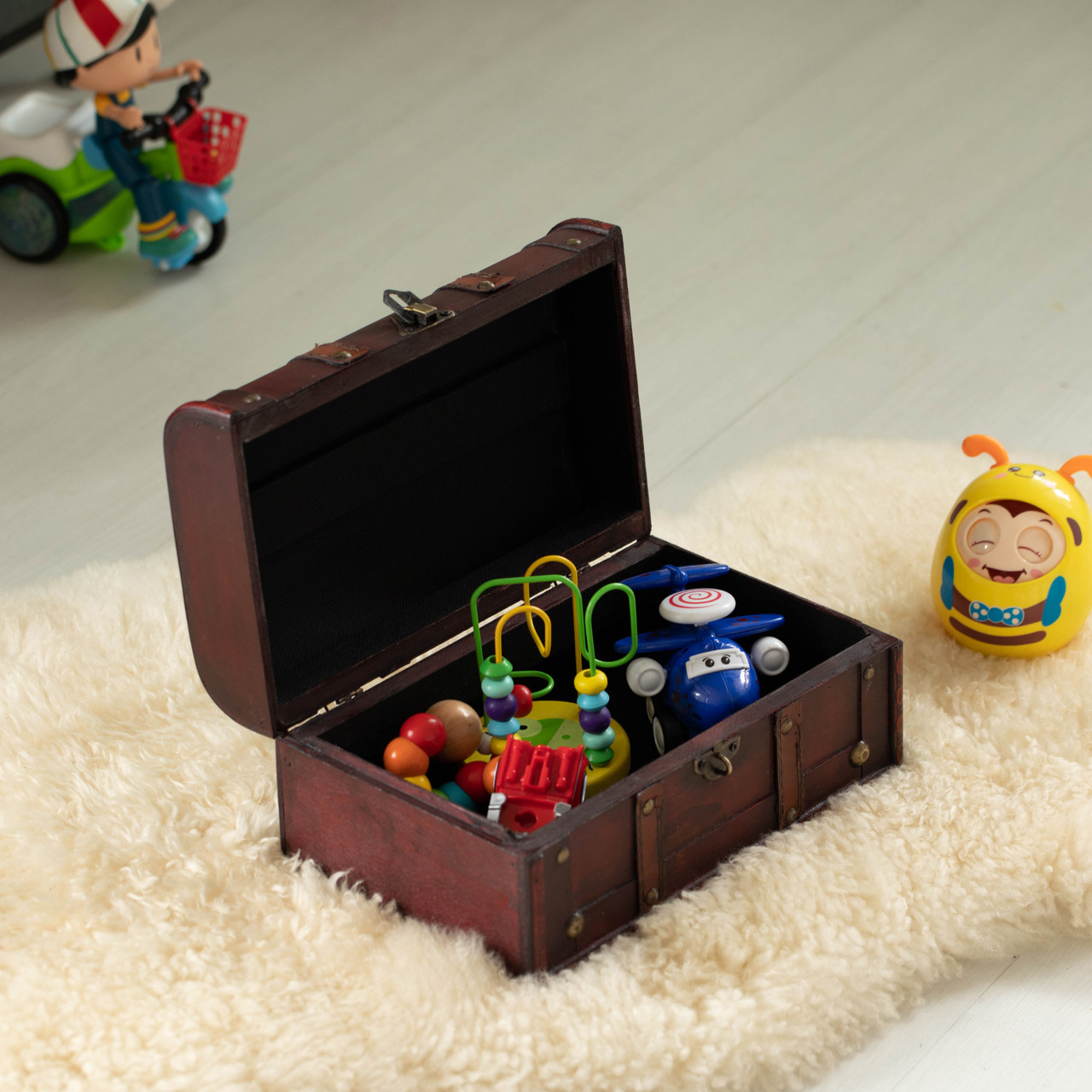 Buy Wholesale Decorative Vintage Wood Treasure box