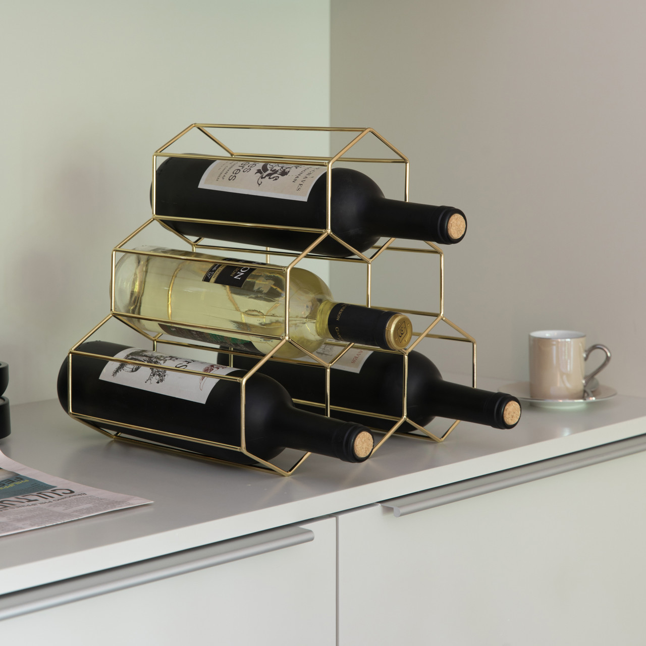 Fabulaxe Wine Bottle Rack - Thumbnail 4