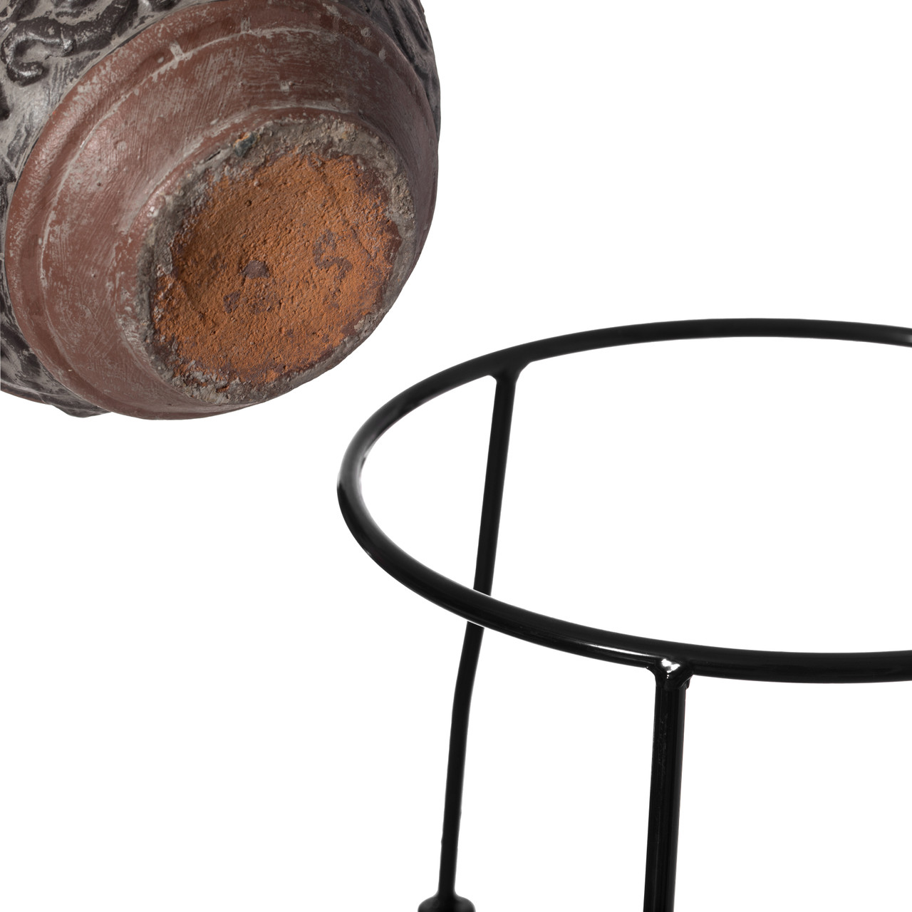 Buy Wholesale QI004353 Indoor and Outdoor Small Red and Grey Grill Clay