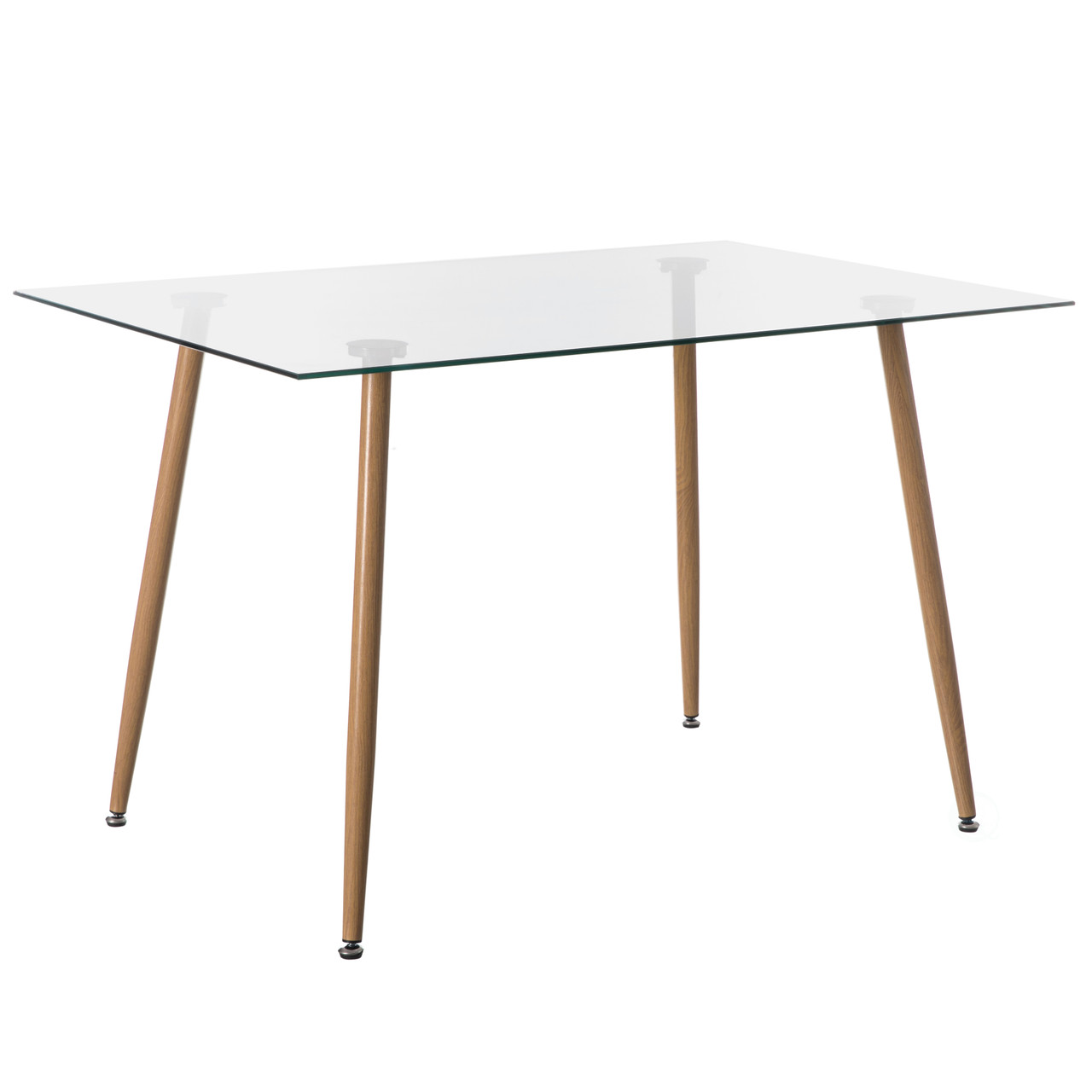 clear small dining table