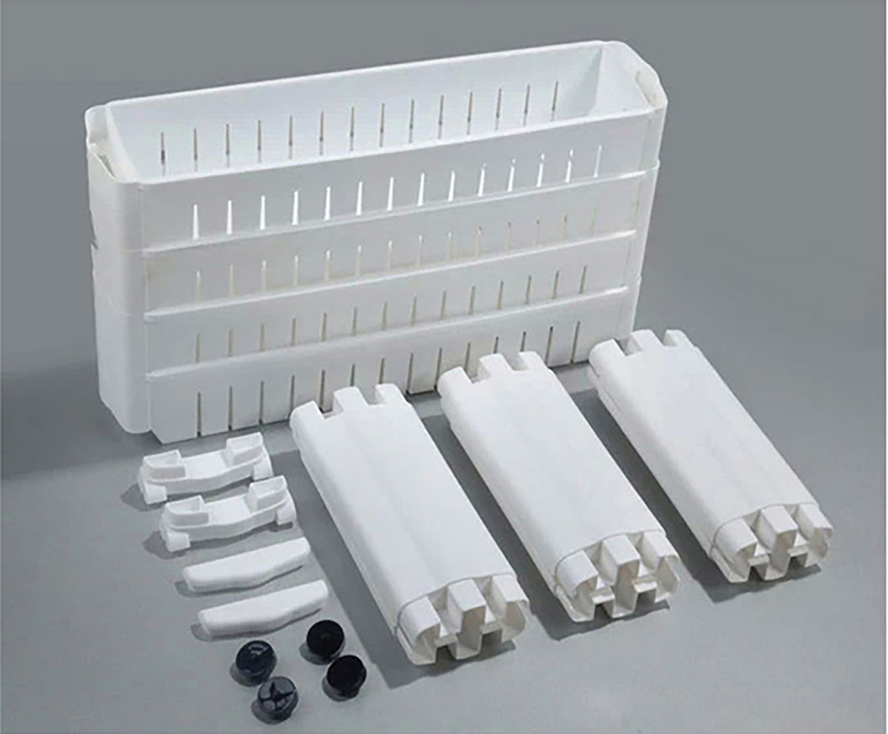 Basicwise Storage Cabinet Organizer Rolling Cart - Thumbnail 4