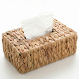 Water Hyacinth Wicker Tissue Box Cover