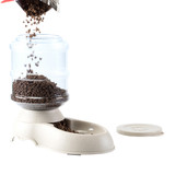 Automatic Self Dispensing Gravity Pet Feeder for Cats and Dogs - Large Capacity