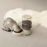 Automatic Self Dispensing Gravity Pet Feeder for Cats and Dogs - Large Capacity