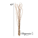 Gold Floor Vase with Natural Mulberry Branches – 31.5" Spun Bamboo Vase & 47" Decorative Branches Set – Elegant Modern Home Décor for Living Room, Entryway, or Wedding Centerpieces Gold Floor Vase with Natural Mulberry Branches – 31.5" Spun Bamboo Vase & 47" Decorative Branches Set – Elegant Modern Home Décor for Living Room, Entryway, or Wedding Centerpieces