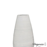 Uniquewise Bamboo Cylinder Shaped Floor Vase  - Handcrafted Tall Decorative Vase - Ideal for Dining Room, Living Room, and Entryway - Elegant Statement Piece for Home Decoration and Stylish Ambiance Enhancement