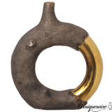 Uniquewise Resin Ring Vases Open Circle Design Contemporary Decorative Centerpiece Accent with Artistic Style for Shelves Tables Mantels Entryways Consoles and Living Room Decor Uniquewise Resin Ring Vases Open Circle Design Contemporary Decorative Centerpiece Accent with Artistic Style for Shelves Tables Mantels Entryways Consoles and Living Room Decor