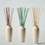 Uniquewise 43" Set of 12 Bamboo Stick Fillers Natural Decorative Stems for Vase Rustic Table Centerpiece Home Décor Accent DIY Crafts Creative Gardening Tool Boho Wedding & Party Decoration