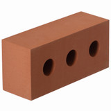 ShpilMaster EVA Foam Sensory Stacking Red Brick Blocks Rectangular Form for Layout Demonstrations Hands-On Play Arrangement Creative Design and Structural Display Applications
