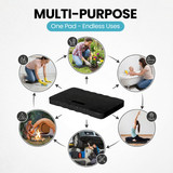 Gardenised Extra Thick Large Foam Kneeling Pad for Gardening Workout Yoga and Exercise Soft Comfortable Knee Cushion Mat for Floor Work Cleaning Yard Tasks and Home Projects