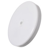 Modern White Round 12 Inch Motion Sensor LED Indoor Ceiling Light Flush Mount Fixture 6500K Daylight, 1800lm 18W Energy Efficient with Adjustable Beam Angle for Living Room, Bedroom, Bathroom
