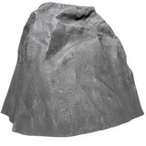 Gardenised Artificial Rock Cover – Weather-Resistant Fiberglass Garden Landscape Utility Concealer for Valves, Pumps, Irrigation Systems, Septic Covers, and Outdoor Equipment, Slate Gray Finish