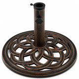 Outdoor Patio Cast Iron Umbrella Base Holder Stand