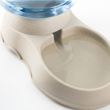 Automatic Self Dispensing Gravity Pet Feeder for Cats and Dogs - Large Capacity, Water Dispenser
