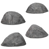Outdoor Natural Artificial Round Rock Decor for Gardens, Lawns, and Landscapes