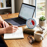 Clockswise 60-Minute Classroom Countdown Study Timer for Kids & Adults
