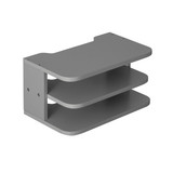 Basicwise Desktop Shelf Organizer for WiFi Router, Modem & Streaming Device