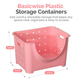 Stackable Plastic Storage Container
