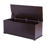 Large Storage Toy Box with Soft Closure Lid Wooden Organizing Furniture Storage Chest