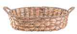 Seagrass Fruit Bread Basket Tray with Handles
