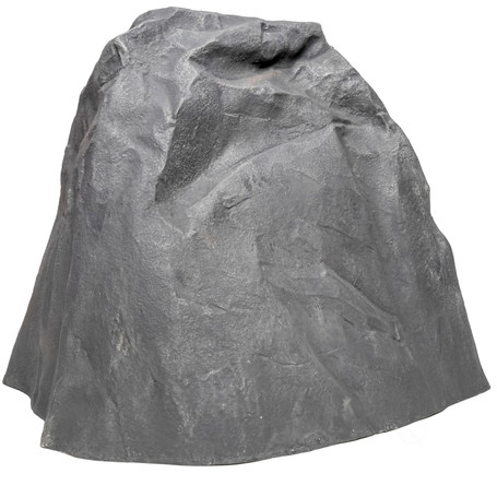 Gardenised Artificial Rock Cover – Weather-Resistant Fiberglass Garden Landscape Utility Concealer for Valves, Pumps, Irrigation Systems, Septic Covers, and Outdoor Equipment, Slate Gray Finish