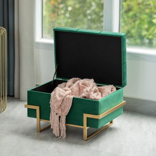 Decorative storage clearance ottoman