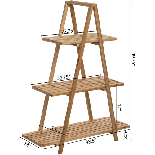 Bamboo-Finish Space Saver