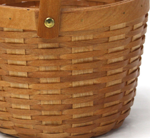 Buy Wholesale QI003505.S Small Woodchip Picnic Basket with Cover and  Folding Handles