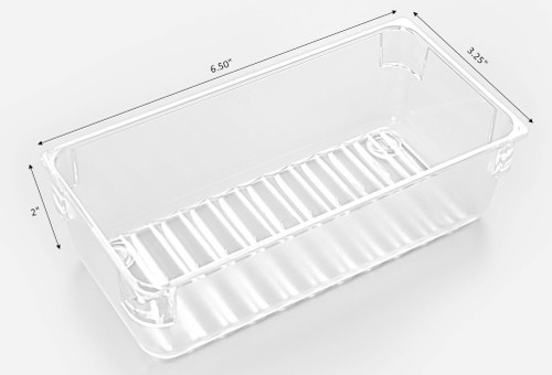 Buy Wholesale QI003394 Clear Plastic Drawer Organizers