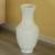 Modern Large Tall flower vase, White Unique Trumpet Floor Vase, 22 Inch High Floor Vase, Home Interior Decoration, Modern Floor Vase, Tall Floor Vases for Entryway and Living Room And Office