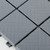 Gray Interlocking Garden Path Tiles Outdoor Flooring Decorative Floor Grass Paver, Pack of 5