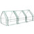 Green Outdoor Waterproof Portable Plant Greenhouse with 2 Clear Zippered Windows